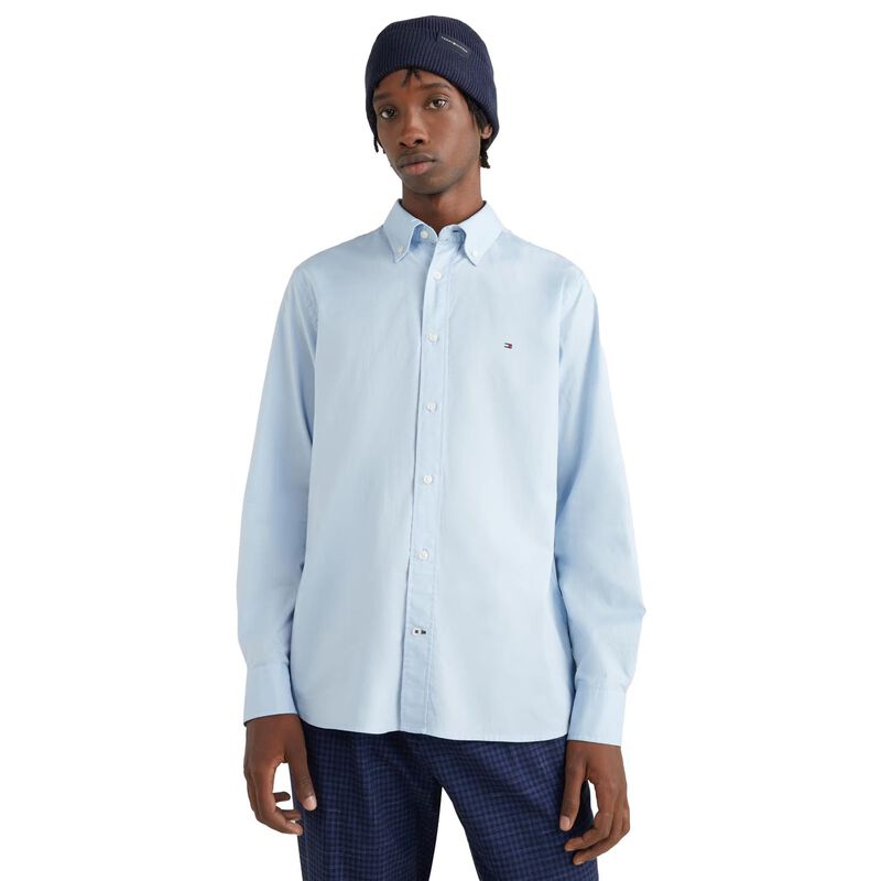 Tommy Hilfiger Stretch Slim Fit Poplin Shirt image number 4